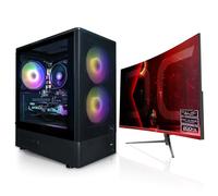 AWD-IT ICE AMD Ryzen 5 NVIDIA RTX 5060 8GB, 16GB RAM & 1TB SSD - Windows 11 PreBuilt Desktop PC for Gaming