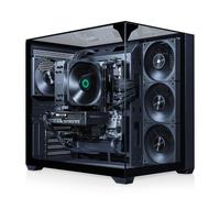 AWD-IT Pure Black Ryzen 5 8400F 6 Core Nvidia GeForce RTX 5060 8GB Desktop PC for Gaming