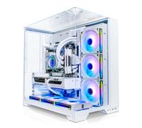 AWD-IT Vision White Ryzen 7 5700X, NVIDIA RTX 5060 8GB Windows 11 AI Desktop PC for Gaming