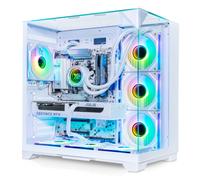 AWD-IT Xpanse ICE White AMD Ryzen 5 7600 RTX 5070 12GB AI Desktop PC for Gaming