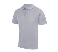 Awd Just Cool Breathable Cool Polo Shirt Grey L