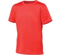 AWD Just Cool Kids Breathable Cool T-Shirt Fire Red 5/6 Years