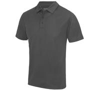 AWD Men's AWD Team Cool Tech Polo {JC040} - Charcoal - Large