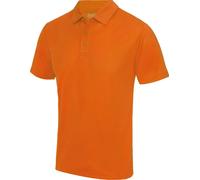 AWD Men's AWD Team Cool Tech Polo {JC040} - Electric Orange - Large
