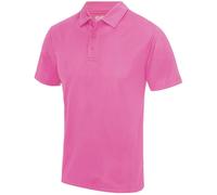 AWD Men's AWD Team Cool Tech Polo {JC040} - Electric Pink - X-Large