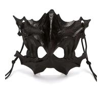 AWDFGDI 1pcs Halloween Skull Party Mask Anime Dragon God Skeleton Half Face Bones Animal Cosplay Dance Party Costume Props(F)