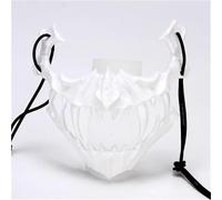 AWDFGDI 1pcs Halloween Skull Party Mask Anime Dragon God Skeleton Half Face Bones Animal Cosplay Dance Party Costume Props(StyleI)
