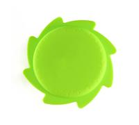 AWDFGDI Multi-color dog frisbee toys-exclusive fun interactive toys for small dogs, puppy training, chew-resistant frisbee pet gifts bring playful joy(SSFP-Green)