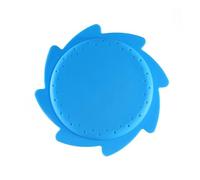 AWDFGDI Multi-color dog frisbee toys-exclusive fun interactive toys for small dogs, puppy training, chew-resistant frisbee pet gifts bring playful joy(SSFP-Blue)