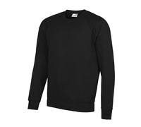 AWDis Academy Mens Crew Neck Raglan Sweatshirt RW3916