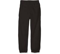 AWDis Boy's Kids Cuffed Jogpants Sports Jogger, Black (Jet Black), Large