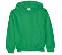 AWDis Boy's Kids Hoodie, Green (Kelly Green), Large
