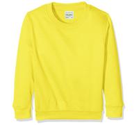 AWDis Boy's Kids Sweatshirt , Yellow (Sun Yellow), Medium