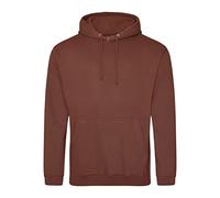 AWDis College Hoodie Red Rust