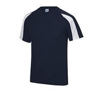 AWDis Contrast Cool T French Navy/Arctic White