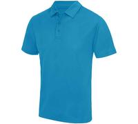 AWDis Cool Men's Moisture Wicking Polo Shirt in Mid Blue | Size: 3XL AWDis Cool Mid Blue 3XL