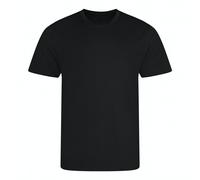 AWDis Cool Men's Plain Blue T-Shirt in Black | Size: 3XL AWDis Cool Black 3XL