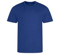 AWDis Cool Men's Plain Burnt Orange T-Shirt in Royal | Size: Small AWDis Cool Royal S