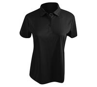 AWDis Cool Womens Girlie Cool Polo / Polos / Womens Fashion / Women (2XL) (Jet Black)