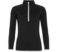 AWDis Cool Womens/Ladies Half Zip Girlie Sweat Top PC5970