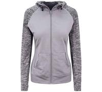 AWDis Cool Womens/Ladies Zoodie Contrast Full Zip Hoodie PC5329