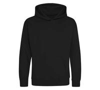 AWDis Heather Hoodie in Black | Size: 1-2 Years AWDis Black 1-2 Years