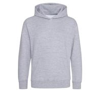 AWDis Heather Hoodie in Grey | Size: 5-6 Years AWDis Grey 5-6 Years