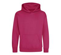 AWDis Heather Hoodie in Pink | Size: 1-2 Years AWDis Pink 1-2 Years