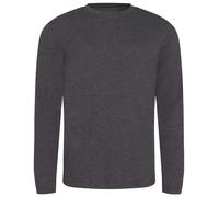 AWDis JT002 Long Sleeve Tri-Blend Ribbed Crew Neck T-Shirt