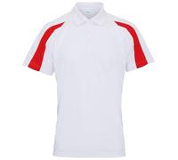 AWDis Just Cool Contrast cool polo - Mens, 100% Polyester