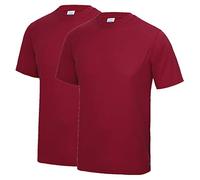 AWDis Just Cool JC001 Cool T 2 Pack - Red Hot Chilli - X-Large