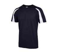 AWDis Contrast Cool T French Navy/Arctic White