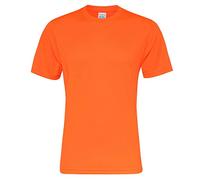AWDis Just Cool JC020 Cool Smooth T-Shirt - Electric Orange - M