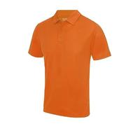 AWDis Just Cool JC040 Mens Cool Polo Shirt - Orange Crush - 2XL