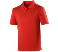 AWDis Just Cool Kids Cool Polo JC40J Fire Red 9/11