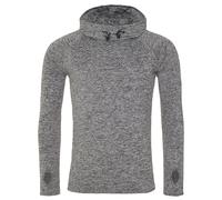 AWDis Men's Just Cool Cowl Neck Long Sleeve Baselayer Top Pack of 2 in Grey | Size: Large AWDis Grey L