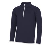 Just Cool Half Zip Sweatshirt AWDis Navy M