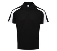 AWDis Just Cool Mens Short Sleeve Contrast Panel Polo Shirt / N/A N/A RW3479