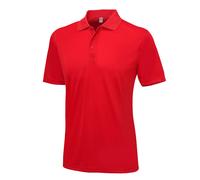 Just Hoods by AWDIS Polo Shirt Just Cool PC2632 Mens Smooth Short Sleeve Fire Red