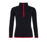 Just Cool Women's Cool 1/2 Zip Sweat Charcoal/jet Black XS JC036MCHA/JEBXS