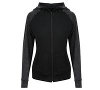 AWDis Just Cool Womens/Ladies Girlie Cool Contrast Zoodie RW6608