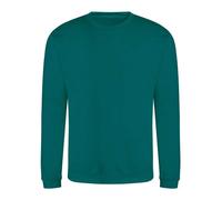 AWDis Men's Sweat Sweatshirt, Green (Jade), X-Small