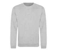 Round neck sweatshirt Just Hoods Awdis Gris 3XL
