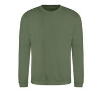 Just Hoods by AWDIS Unisex Sweatshirt JH030 Earth Green 2XL