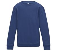 AWDis Just Hoods Sweatshirt in Blue | Size: 12-13 Years AWDis Blue 12-13 Years
