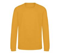 AWDis Just Hoods Sweatshirt in Mustard | Size: 1-2 Years AWDis Mustard 1-2 Years