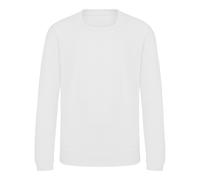 AWDis Just Hoods Sweatshirt in White | Size: 9 Years AWDis White 9 Years