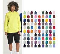 Hooded sweatshirt Just Hoods College Rose 2XL