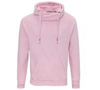 AWDis Just Hoods JH021 Unisex Cross Neck Hoodie - Baby Pink - XS