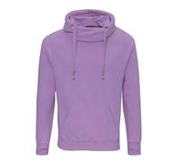 AWDis Just Hoods JH021 Unisex Cross Neck Hoodie - Baby Pink - XS
